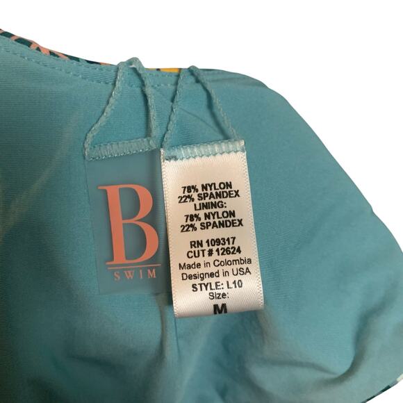 NWT! B.SWIM Tropicalia 2-Piece Bikini Womens Size M - Picture 13 of 16